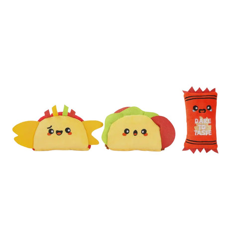 Taco Party Dog Toy Pack