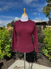 Blissful Show Sweater - Burgundy