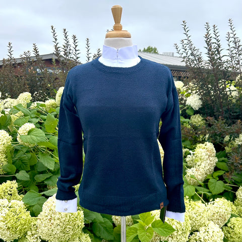 Blissful Blenheim Knit Sweater - Navy