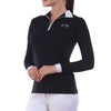 Equine Couture Ladies Icefil Sun Shirt - Black