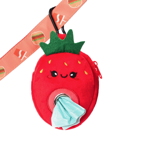 Strawberry Doggie Bag Holder