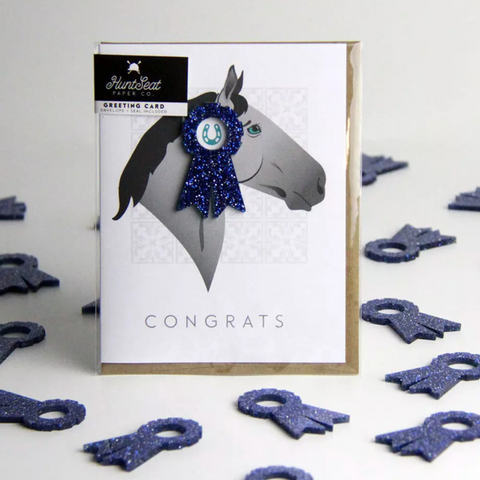 Congrats Charm Greeting Card