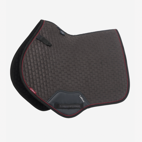 LeMieux Suede Close Contact Jump Pad - Cinder