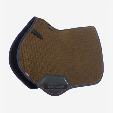 LeMieux Suede Close Contact Jump Pad - Alpine