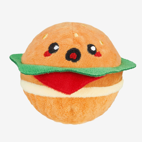 Hamburger Ball Dog Toy