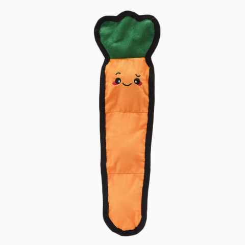 Squeakin' Carrot Dog Toy