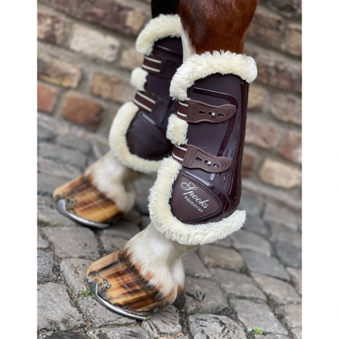 Spooks Teddy Tendon Boots - Brown