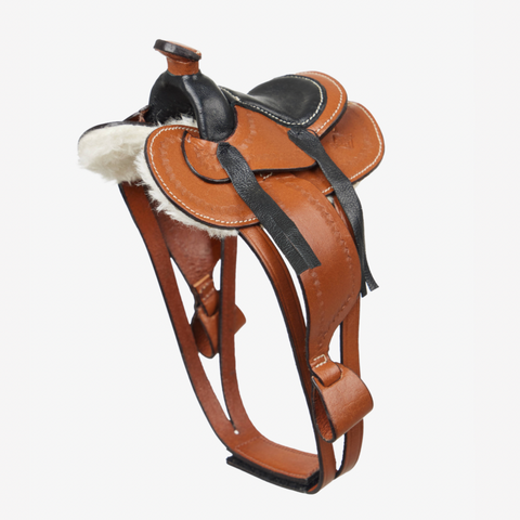 Toy Pony Western Saddle Tan - Tasha