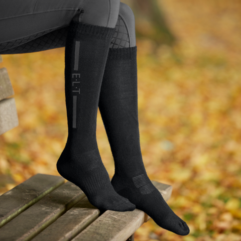 Waldhausen Merino Blend Riding Socks - Black