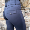 The Blissful Mila Knee Grip Breech - Navy